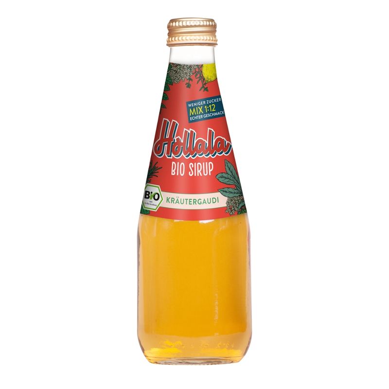 Hollala HOLLALA - Bio Sirup Kräutergaudi 330ml - Produktbild