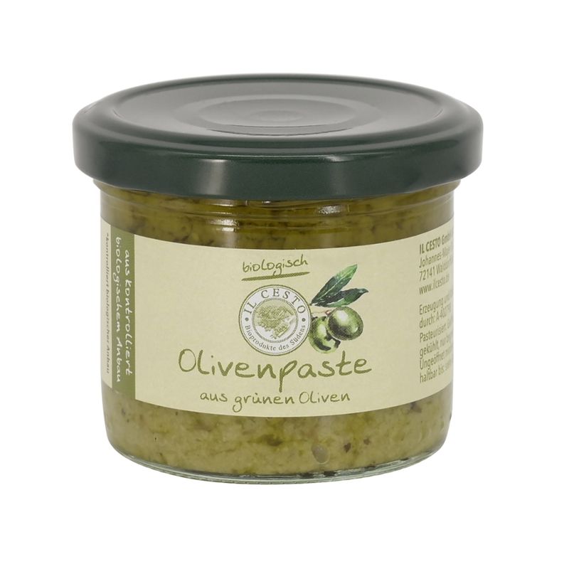 Il Cesto Olivenpaste aus grünen Oliven - Produktbild