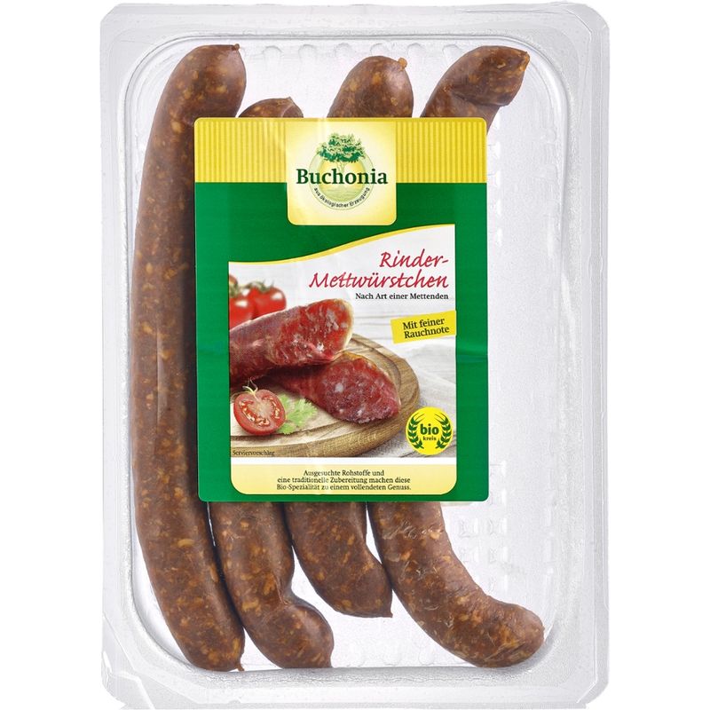Buchonia Rindermettwürstchen nach Art einer Mettenden - Produktbild