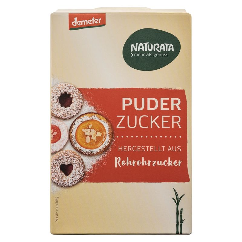 NATURATA Puderzucker aus Rohrohrzucker - Produktbild