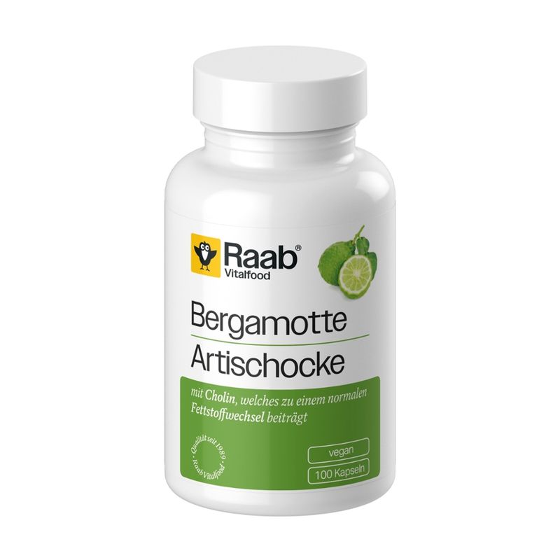 Raab Vitalfood Bergamotte - Artischocke - Produktbild