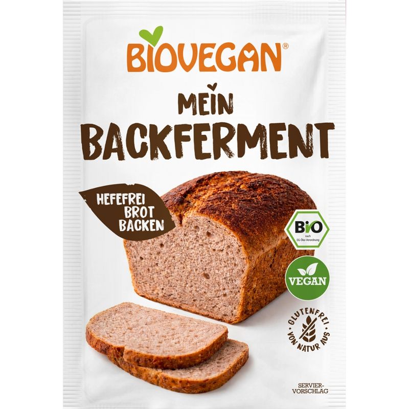 Biovegan Mein Backferment, Bio, glutenfrei, 18g - Produktbild