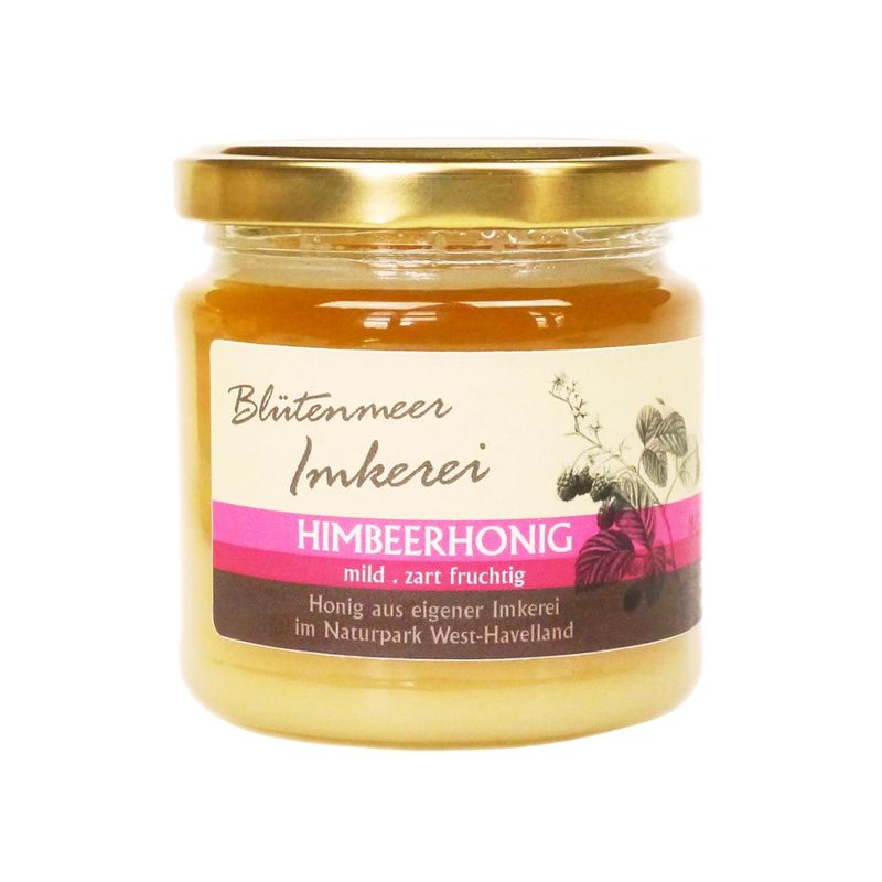 Blütenmeer Imkerei Bioland Himbeerhonigaus der Blütenmeer Imkerei - Produktbild