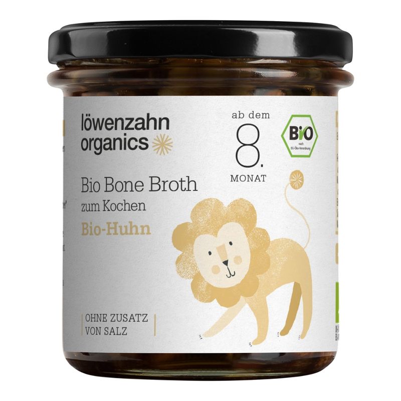 Löwenzahn Organics  Löwenzahn Organics Bio Bone Broth zum Kochen Bio-Huhn ab dem 8. Monat - Produktbild
