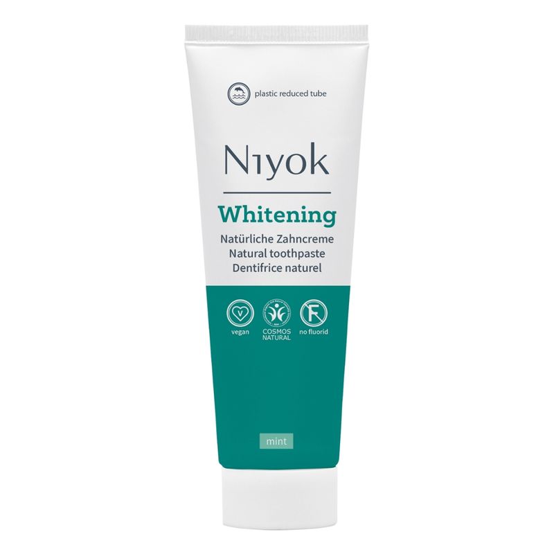 Niyok Dentifrice naturel blanchissant à la menthe - Produktbild