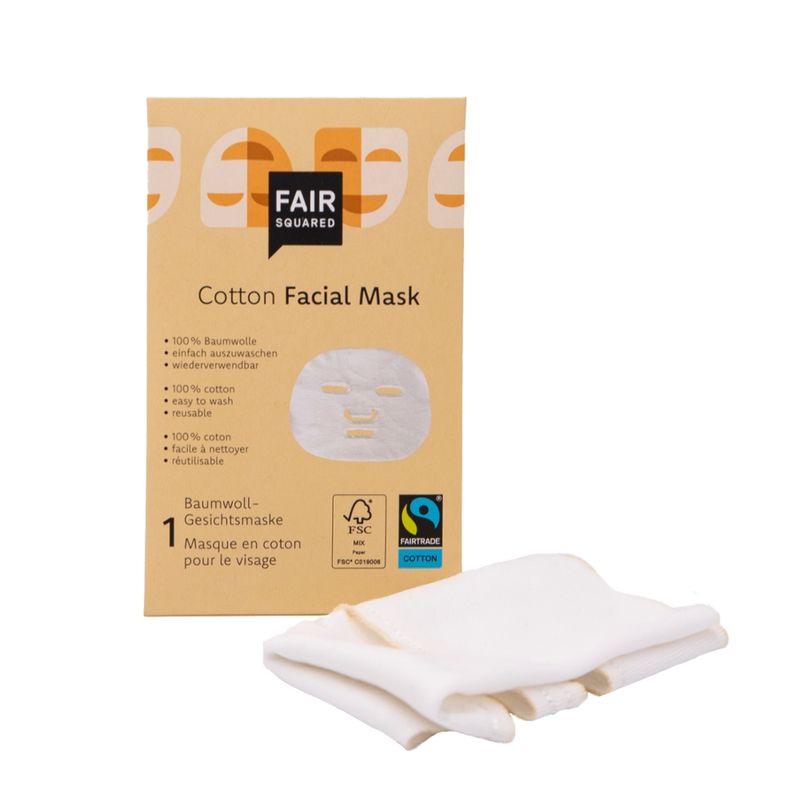 FAIR SQUARED FAIR SQUARED Baumwoll Gesichtsmaske - Produktbild