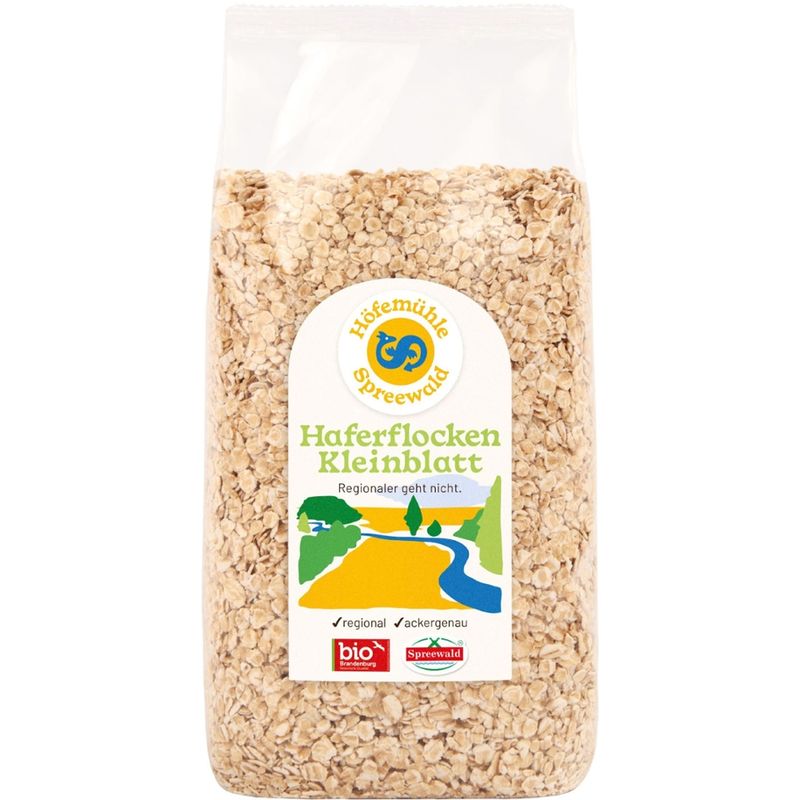 Höfemühle Spreewald Haferflocken Kleinblatt - Produktbild