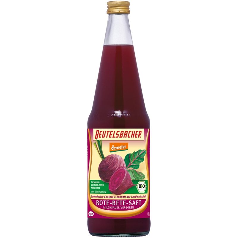 BEUTELSBACHER Rote-Bete-Saft Robuschka milchsauer - Produktbild