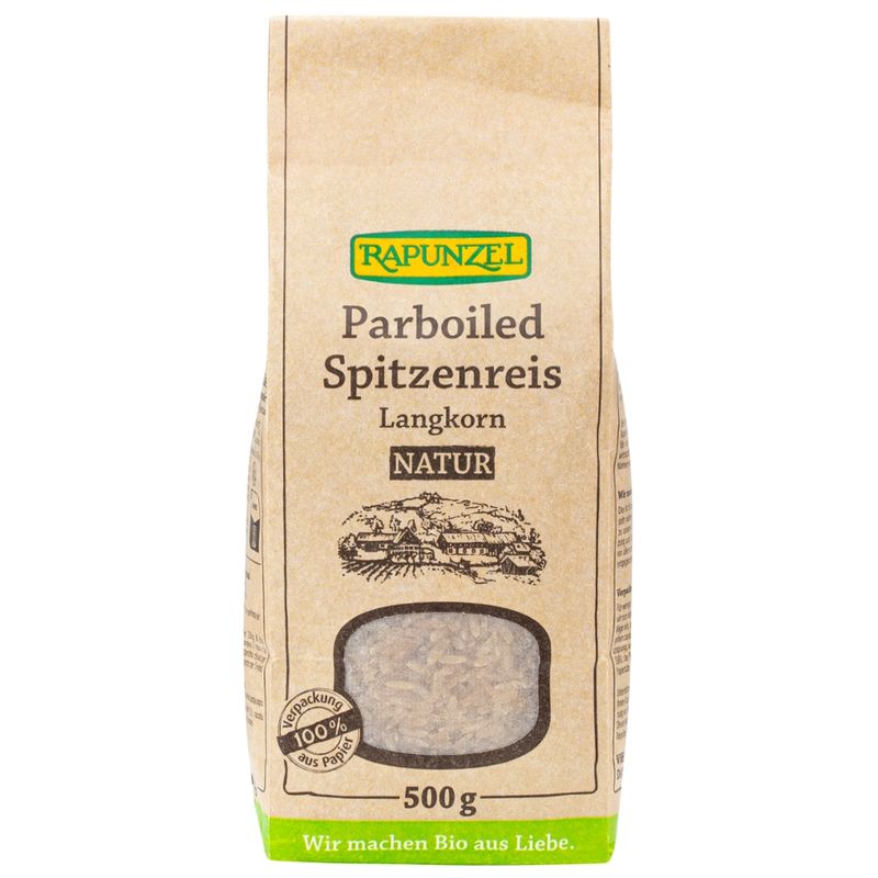Rapunzel Parboiled Spitzenreis Langkorn natur / Vollkorn - Produktbild