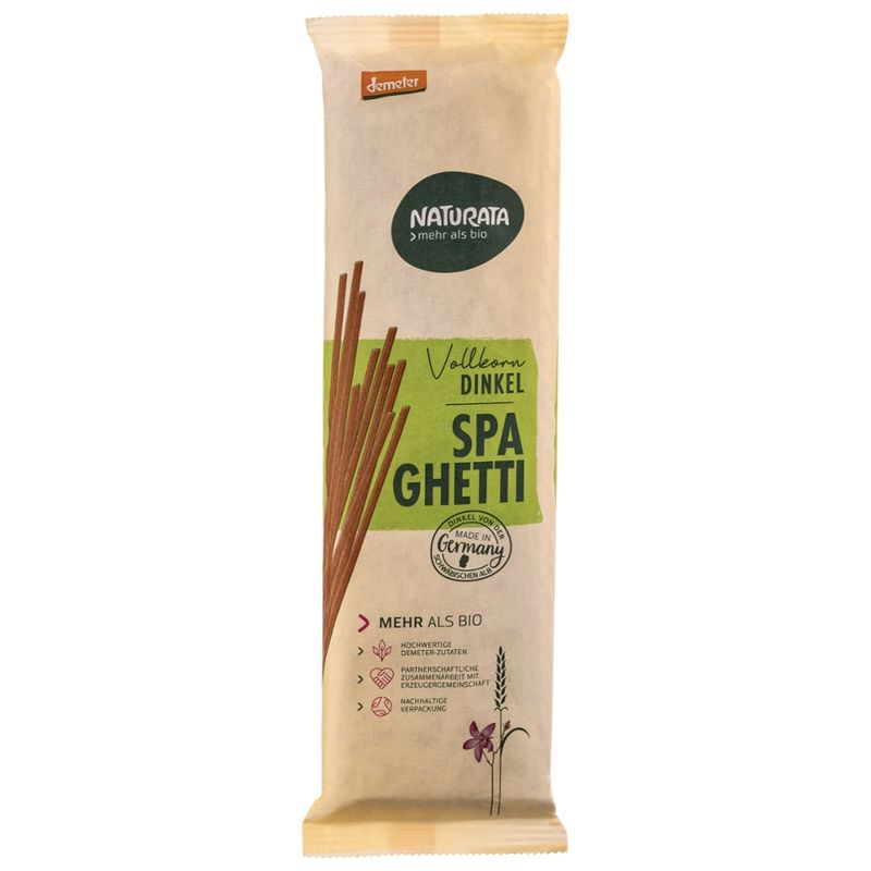 NATURATA Spaghetti, Dinkelvollkorn - Produktbild