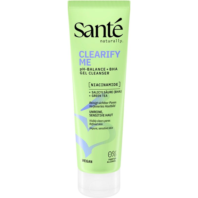 Sante Santé naturally. Clearify Me BHA Gel Cleanser - Produktbild