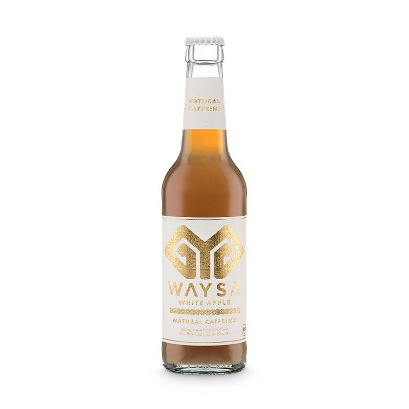 WAYSA WAYSA - WHITE APPLE 42mg Bio Guayusa Energiegetränk - Produktbild
