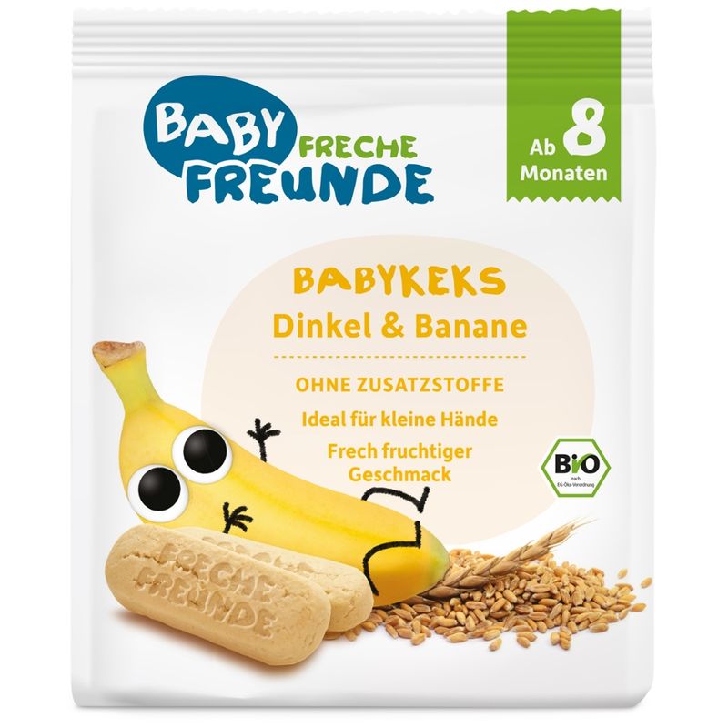 Freche Freunde Freche Freunde "Babykekse Dinkel-Banane" - Produktbild