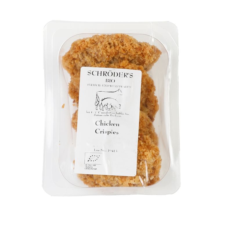 Schröder's Bio Fleisch- und Wurstwaren Chicken Crispies 4 Stück - Produktbild