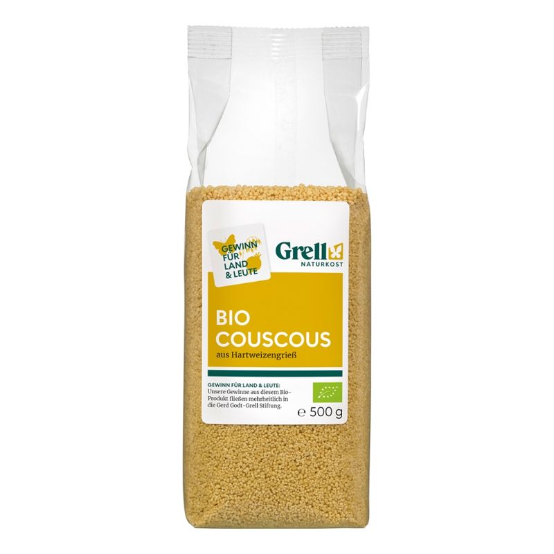 Grell Naturkost Couscous aus Hartweizengrieß - Produktbild