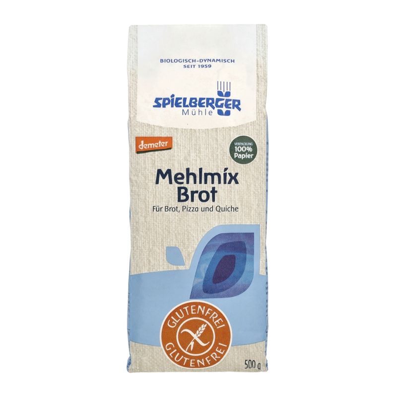 Spielberger Mühle Mehlmix Brot, glutenfrei, demeter - Produktbild