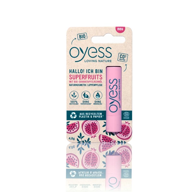 OYESS OYESS Lip Balm Hallo! Ich bin Superfruits  - 10er Karton - Produktbild