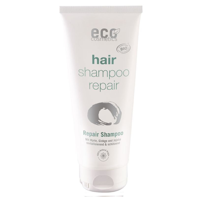 eco cosmetics Repair-Shampoo mit Myrte, Gingko und Jojoba - Produktbild