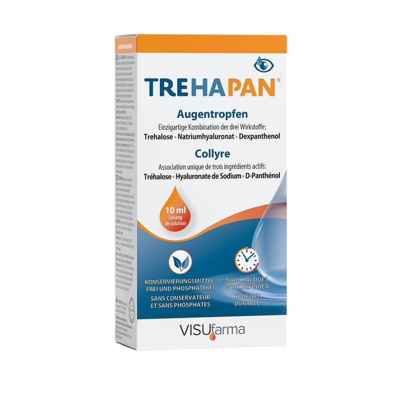 VISUfarma TREHAPAN Augentropfen, 10 ml - Produktbild
