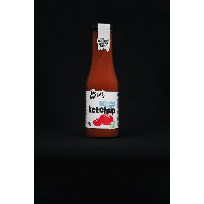 BioBandits  BioBandits Organic No Added Sugar Ketchup - Produktbild