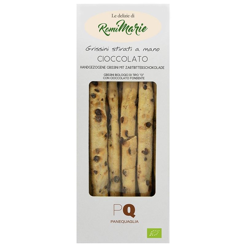 RomiMarie Premium Grissini mit Zartbitterschokolade - Produktbild