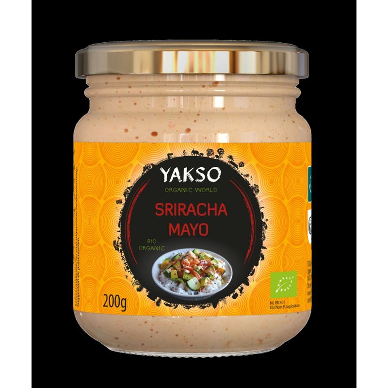 Yakso Sriracha mayonaise 175g - Produktbild