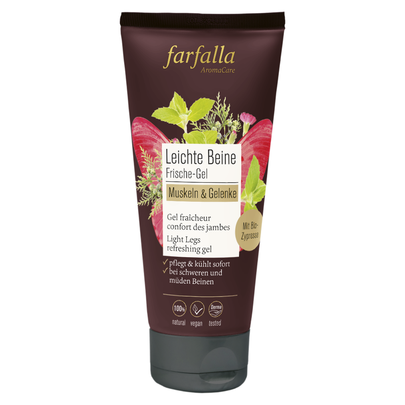 farfalla Muskeln & Gelenke, Leichte Beine Frische-Gel, 100ml - Produktbild