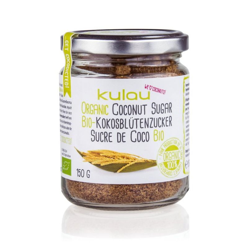 KULAU KULAU Bio-Kokosblütenzucker PURE 150 g - Produktbild