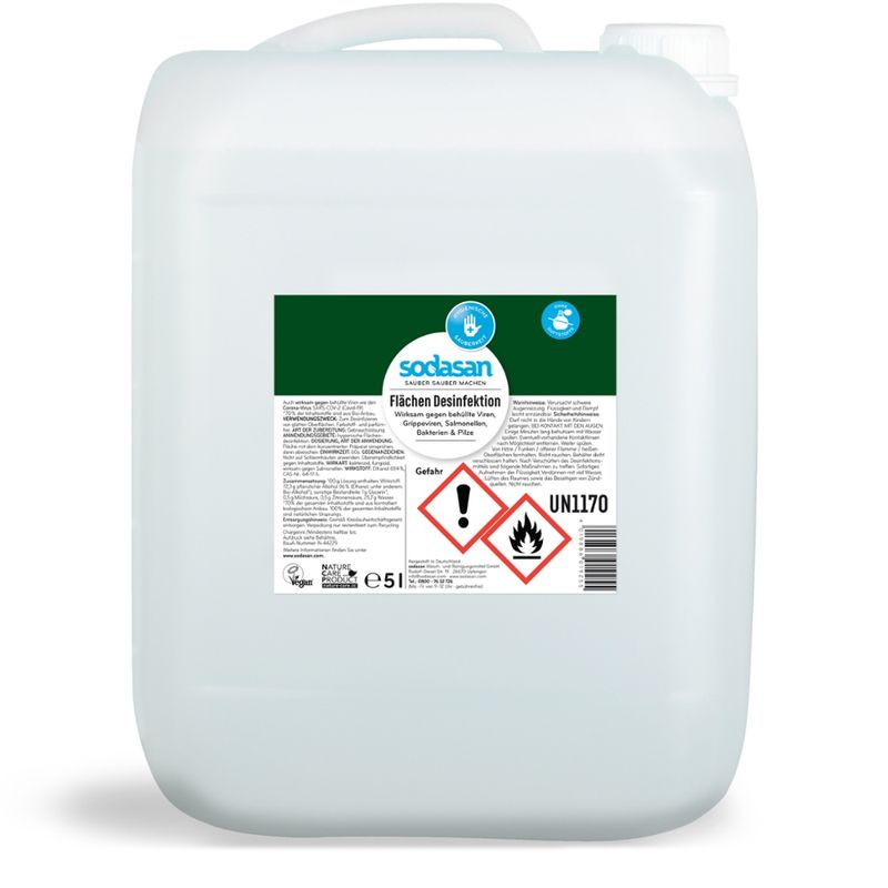 sodasan Surface Disinfectant 5l - Produktbild