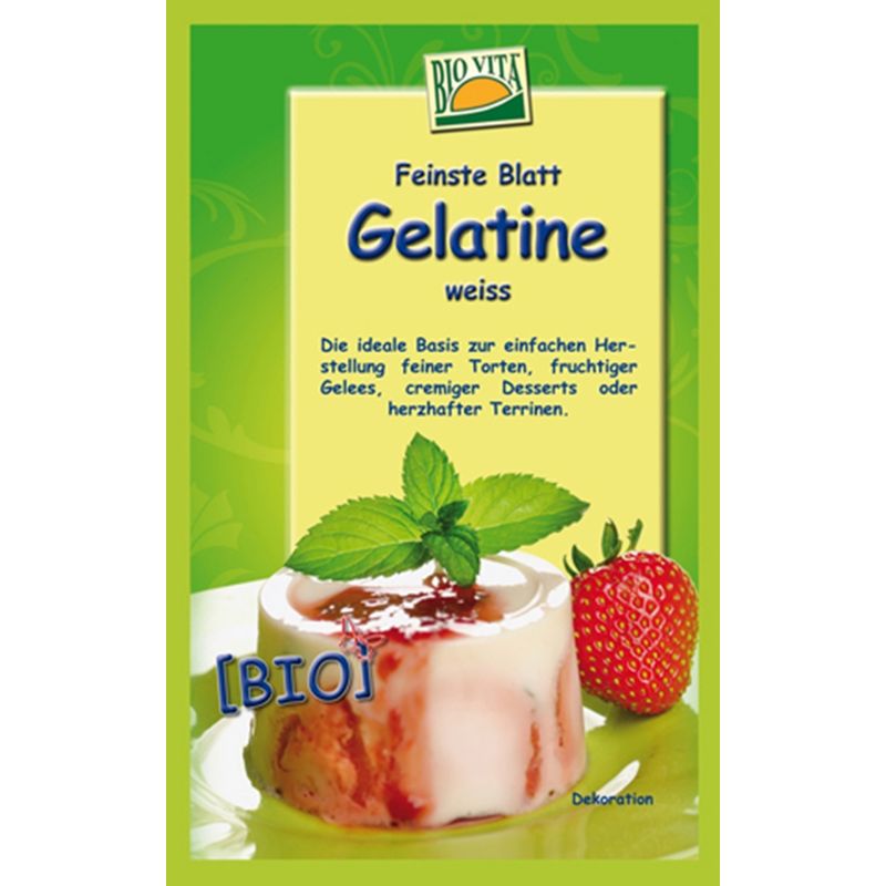 BIOVITA BIO Blatt-Gelatine weiß - Produktbild