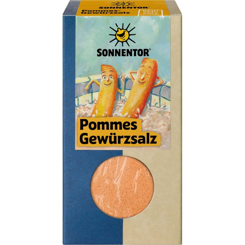 Sonnentor Pommes-Gewürzsalz, Packung - Produktbild
