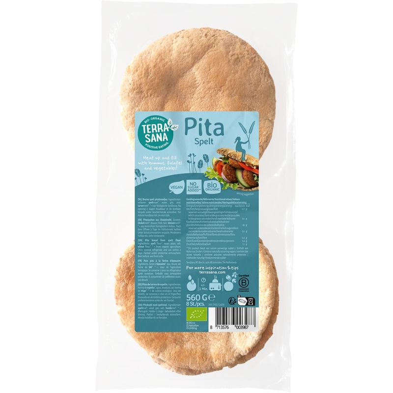 TerraSana Dinkel Pita - Produktbild