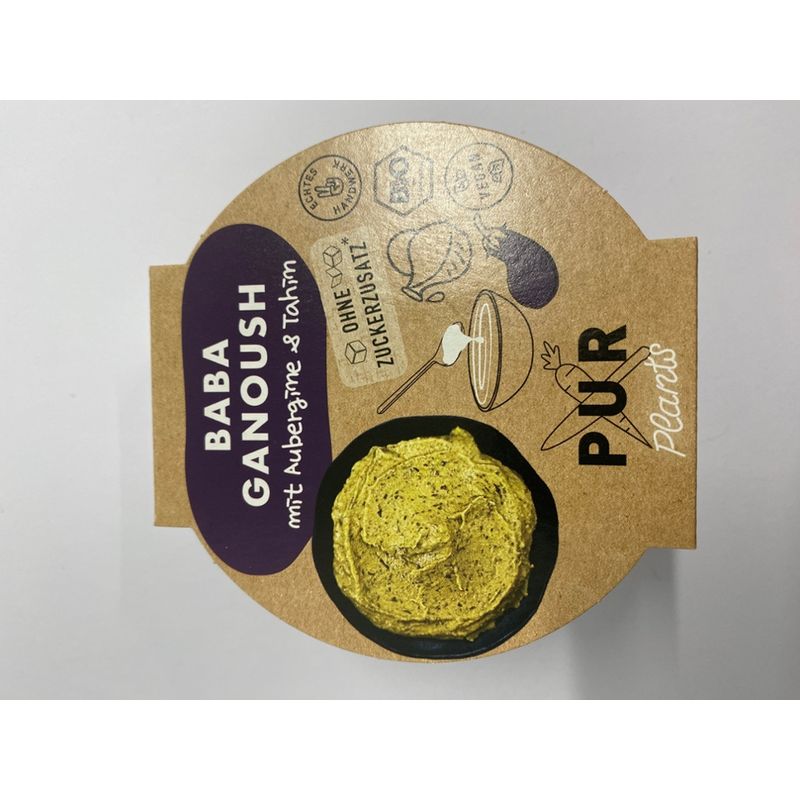 PUR PLANTS  Baba Ganoush met aubergine en tahin - Produktbild