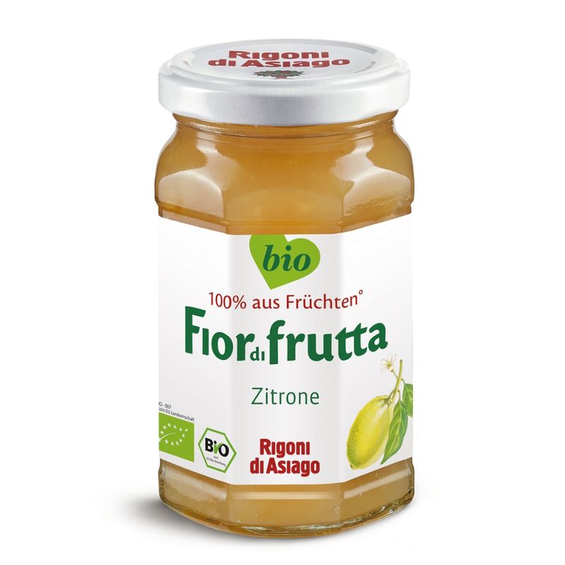 Rigoni di Asiago S.R.L.  Fiordifrutta Bio Zitronen-Aufstrich - Produktbild