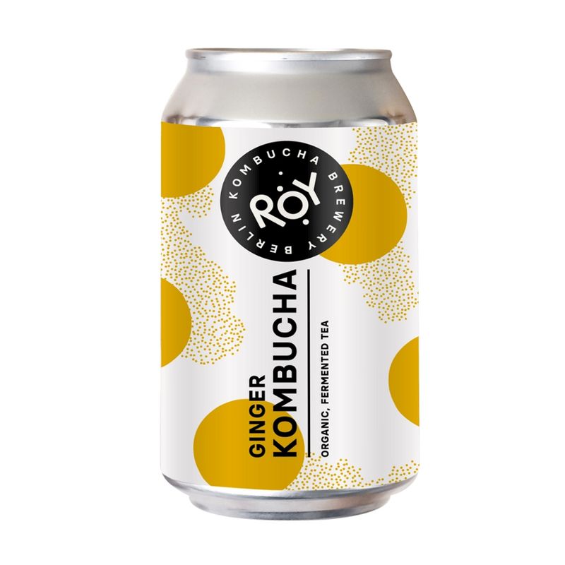 ROY ROY Kombucha - Ginger, 330ml - Produktbild