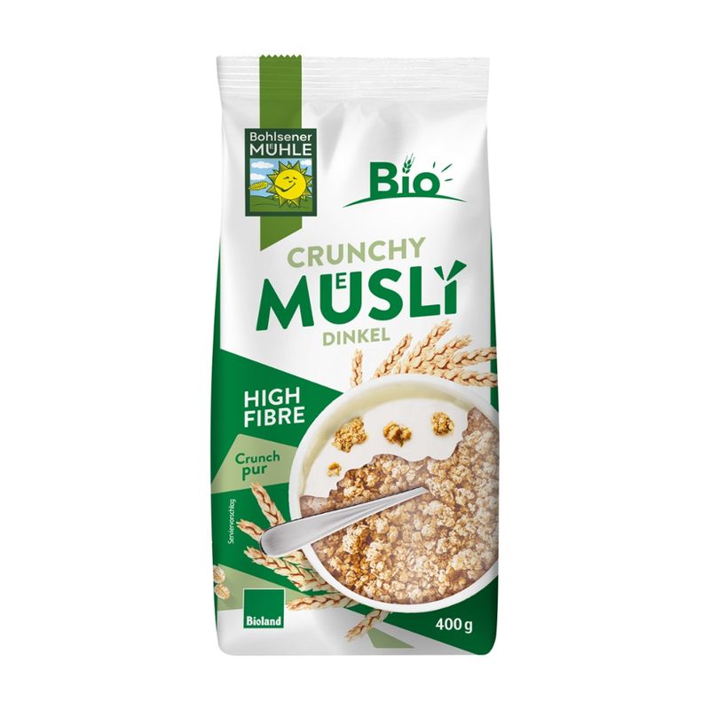 Bohlsener Mühle Crunchy Müsli Dinkel - Produktbild