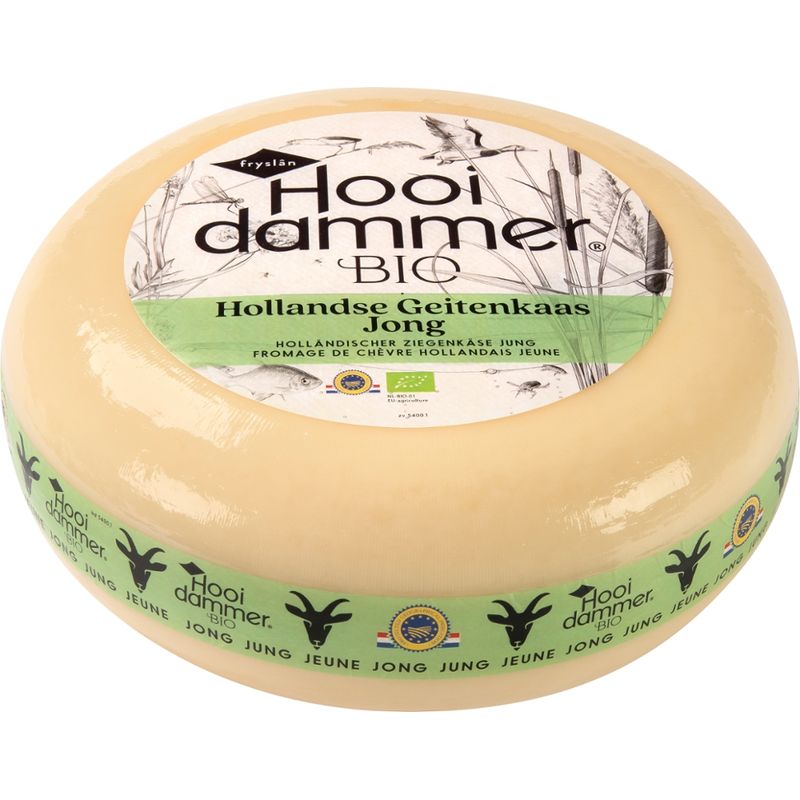 Hooidammer Hooidammer Holländischer Bio Ziegenschnittkäse Jung 4/5kg mindestens 50% Fett i. Tr. - Produktbild