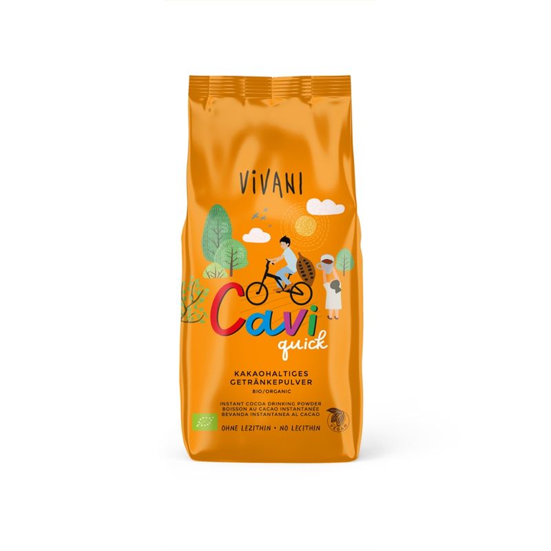Vivani Cavi quick, kakaohaltiges Getränkepulver - Produktbild
