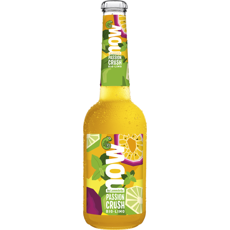 now now Bio Limo Passion Crush (Bio) 0,33l - Produktbild