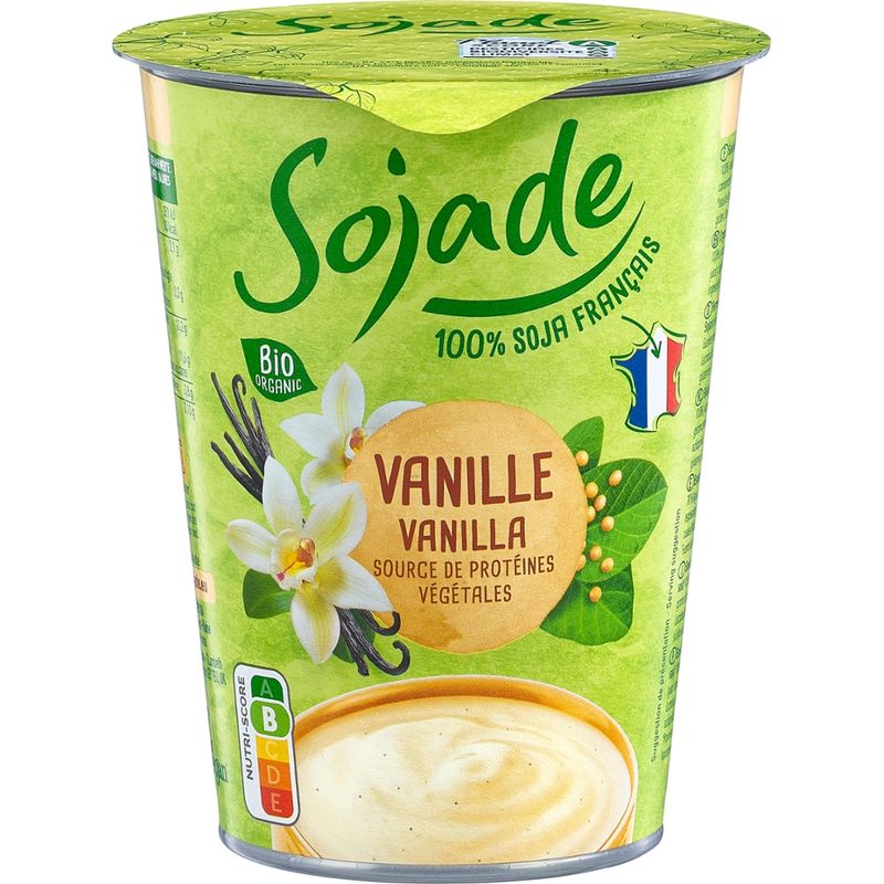 Sojade Bio Soja-Alternative zu Joghurt  Vanille - Produktbild