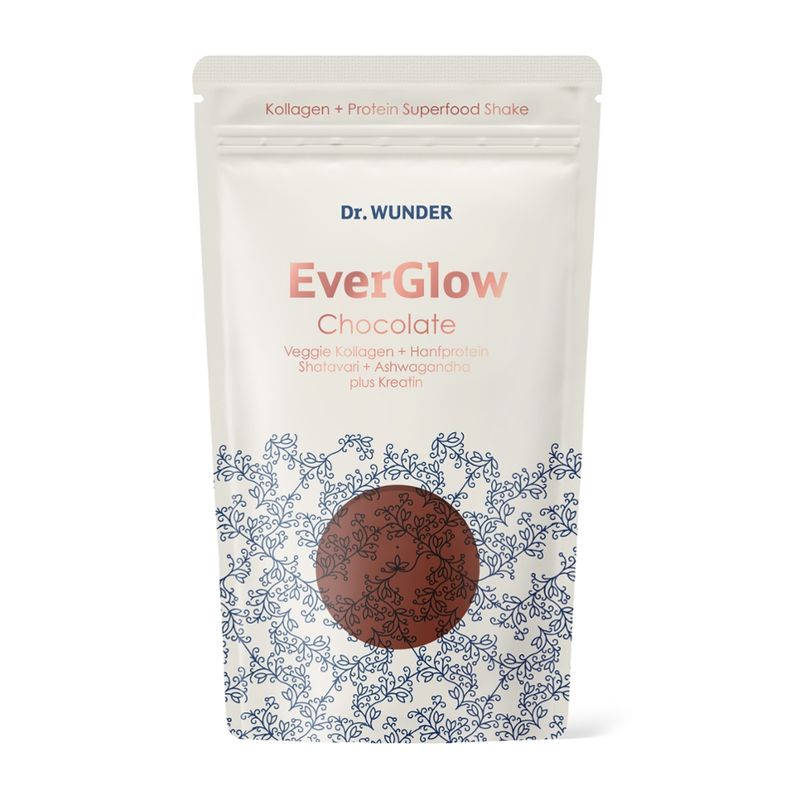 Dr. Wunder Dr. Wunder EverGlow® Kollagen + Protein Superfood Shake – Chocolate - Produktbild