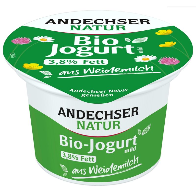 Andechser Natur AN Bio-Jogur Natur 3,8% - Produktbild