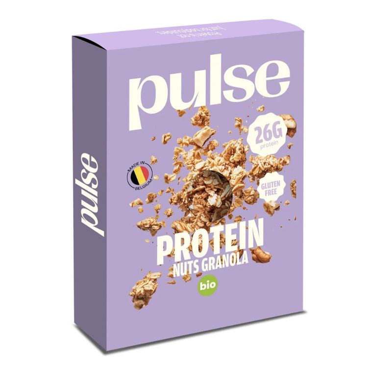Pulse Protein Pulse Protein – Organic Nut Protein Granola 350g - Produktbild