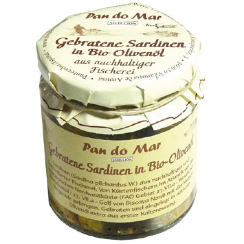 Pan do Mar Gebratene Sardinen in Bio-Olivenöl - Produktbild