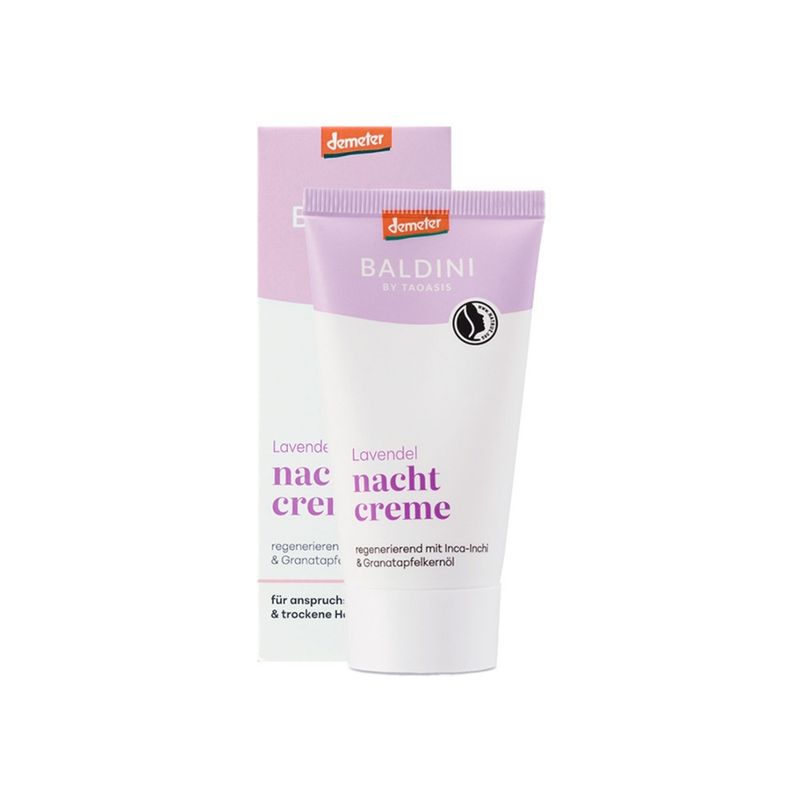 Baldini Baldini Reichhaltige Nachtcreme demeter 50ml - Produktbild