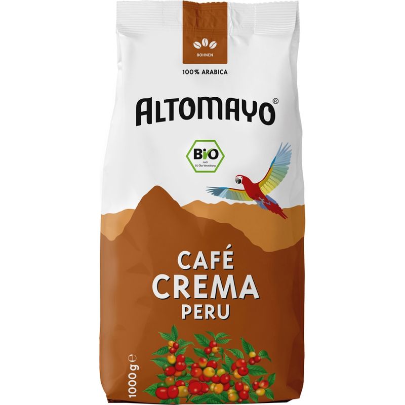 Altomayo Café Crema Peru, Bohnen - Produktbild