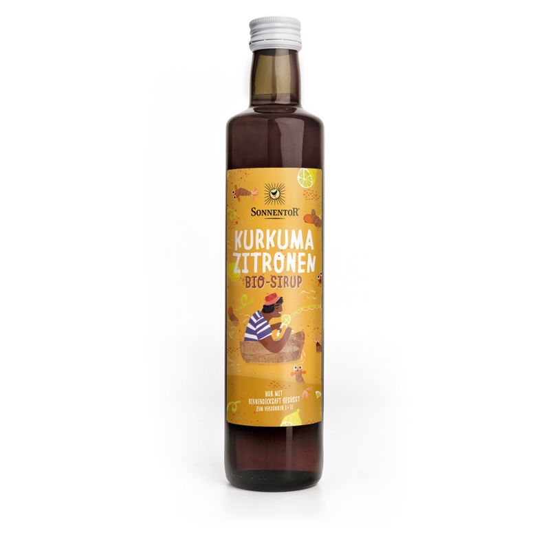 Sonnentor Kurkuma-Zitronen Sirup - Produktbild