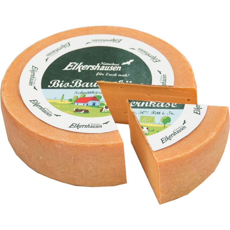 Naturkost Elkershausen BioBauernkäse Möhre 50%F - Produktbild