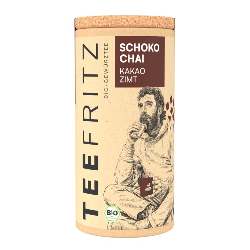 Biolotta TeeFritz Schoko Chai - Bio Gewürztee mit Kakao-Zimt - Produktbild