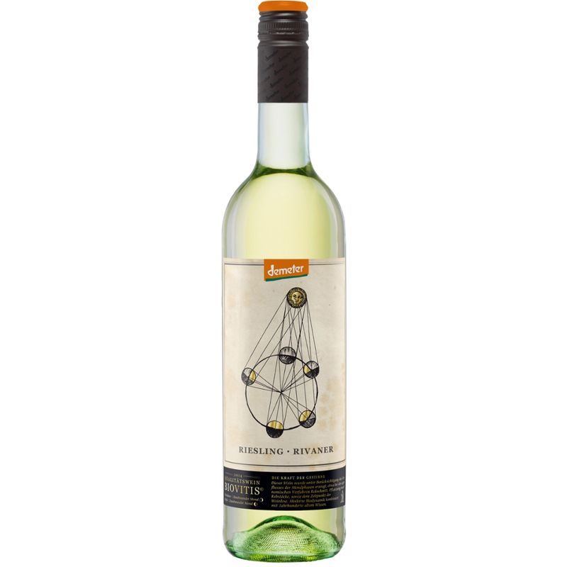Biovitis Biovitis Riesling Rivaner Bio Vegan trocken QbA - Produktbild